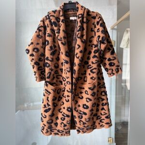 Knox Rose Leopard Print Cardigan